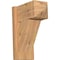 Ekena Millwork Traditional Arts & Crafts Smooth Outlooker, Western Red Cedar, 7 1/2"W x 14"D x 18"H OUT08X14X18TRA03SWR - alternate 1